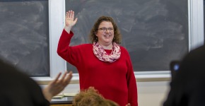 Sarah Purcel, L F Parker Professor of History, teaches in Noyce