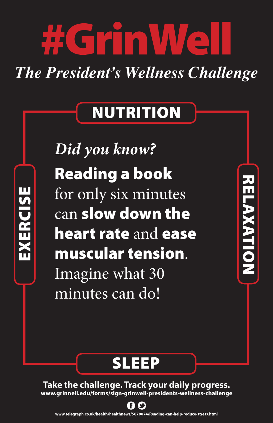 Poster: Reading for relaxation