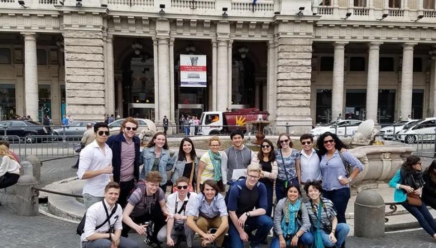 Group in Rome