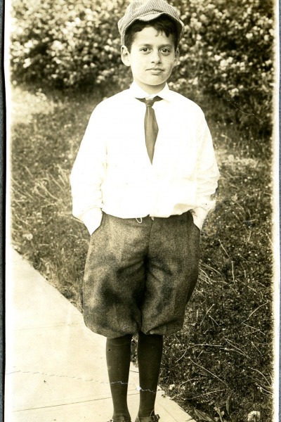 Joe Rosenfield as a boy