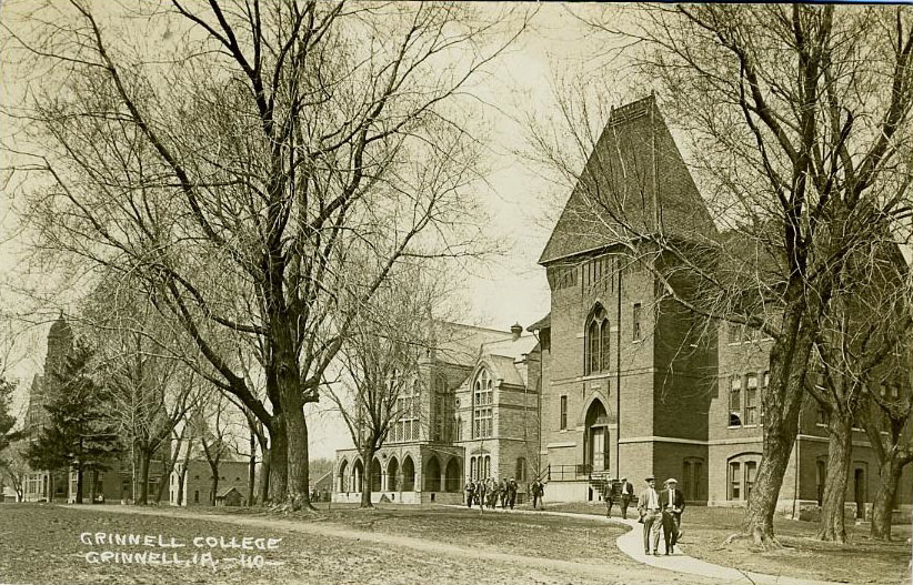 Chicago Hall, Blair Hall, and Alumni Hall in 1913