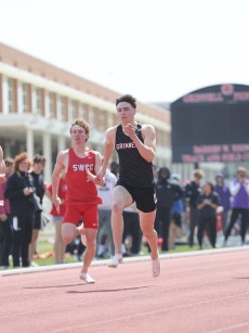 track athletes sprint to the finish line