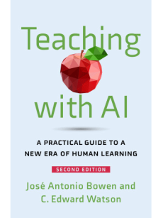 Book Cover of Teaching with AI