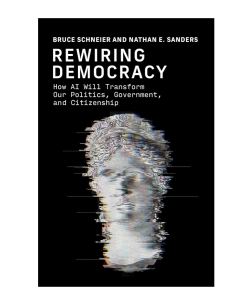 Book Cover Rewiring Democracy