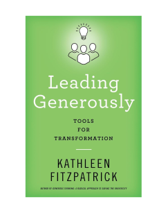 Leading Generously Book Cover