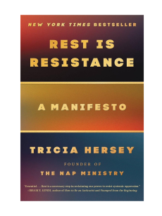 Rest Is Resistance Book Cover