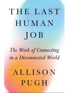 Book cover of The Last  Human Job by Allison Pugh