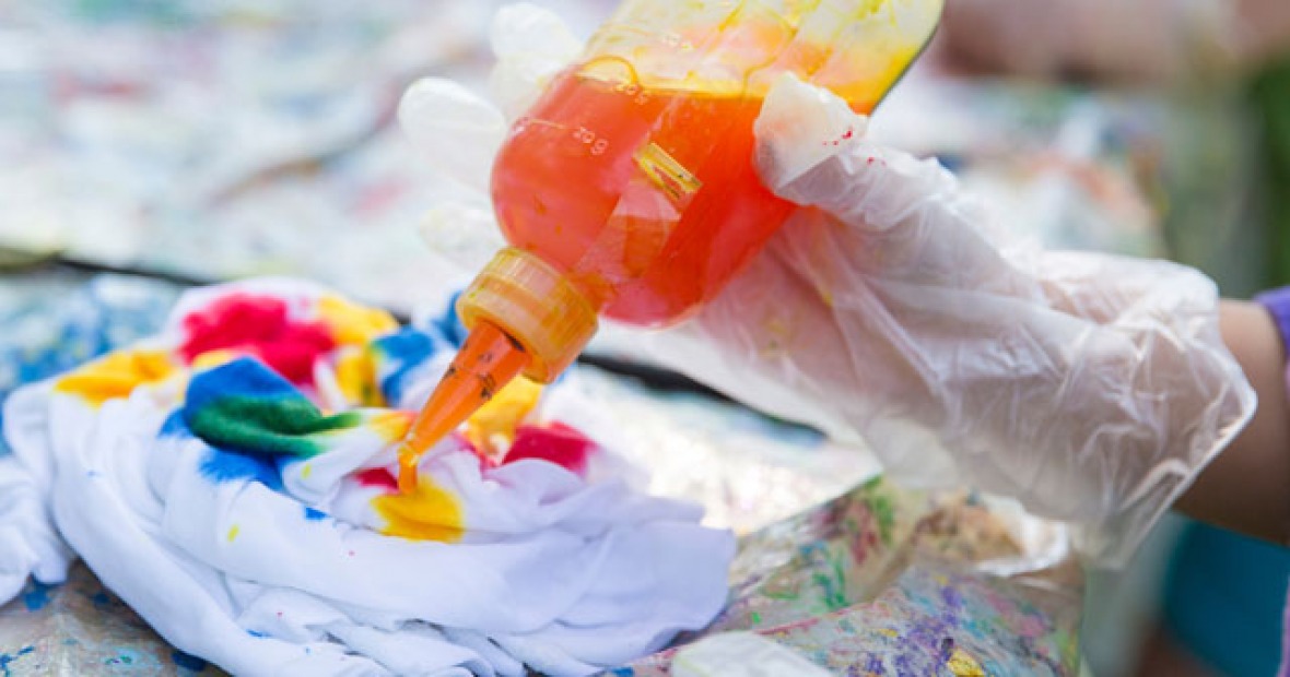 Tie-Dying for Art Outreach