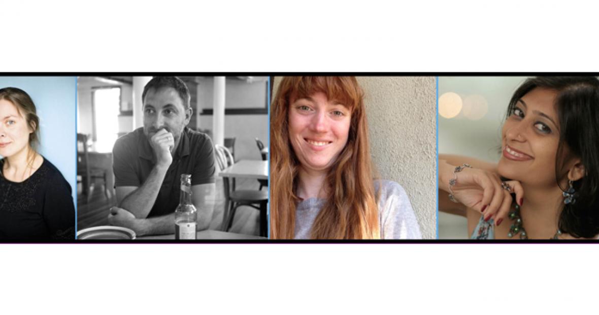 left to right: Pauliina Haasjoki, Kevin Haworth, Molly Rideout and Purvi Shah 