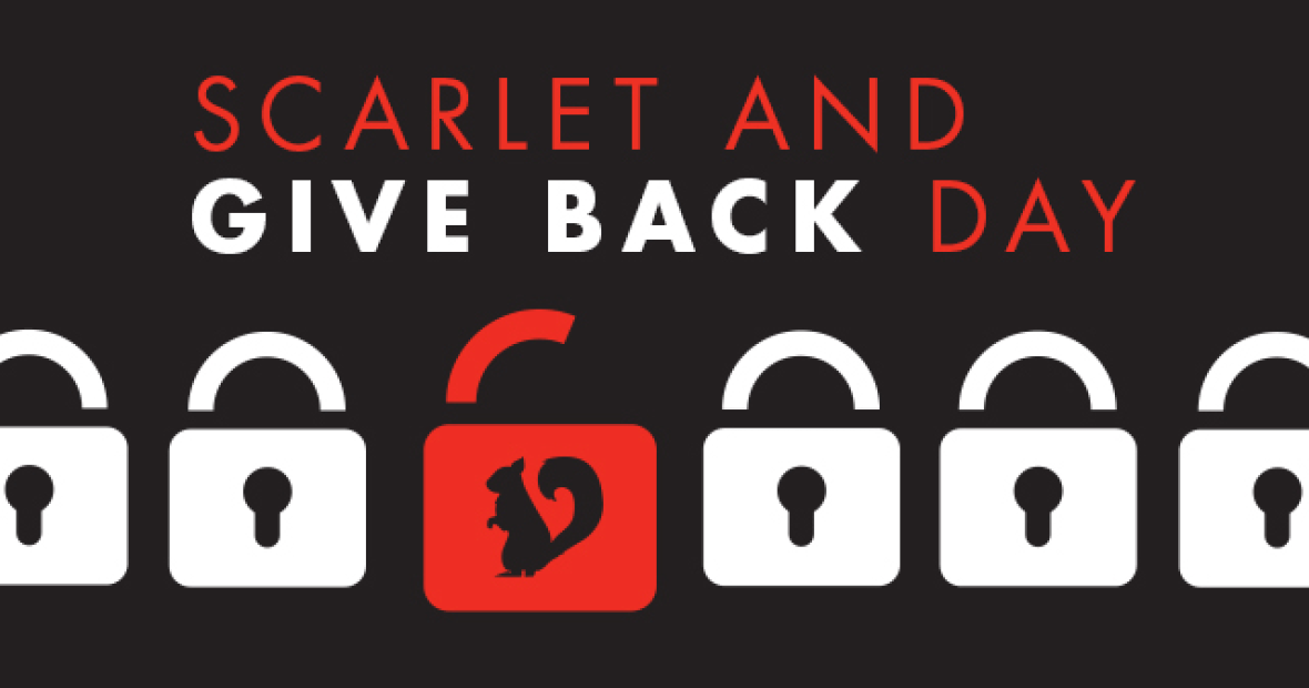 Scarlet and Give Back Day