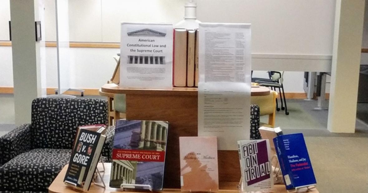 Law book display