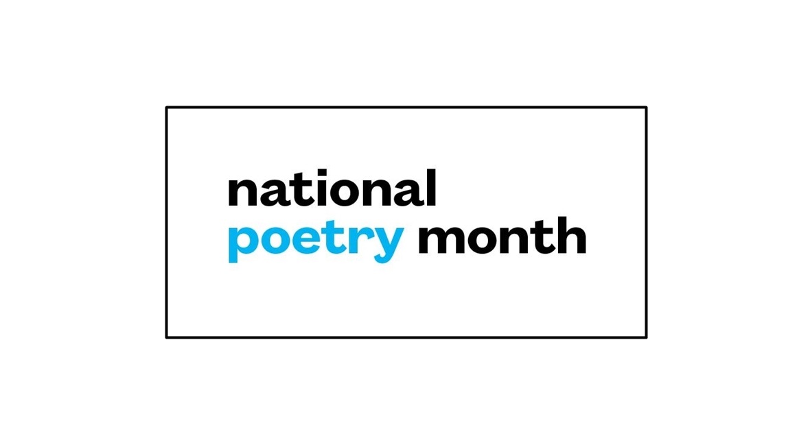Text: National Poetry Month