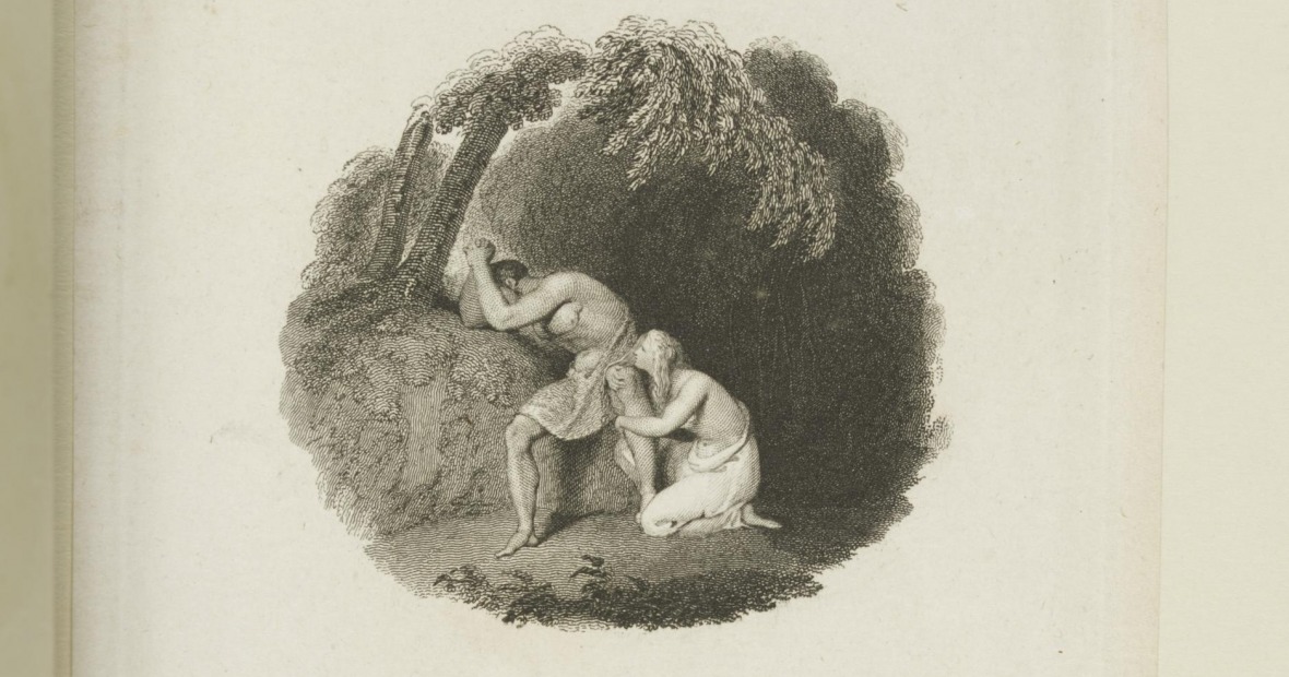 Westall Adam and Eve after the Fall