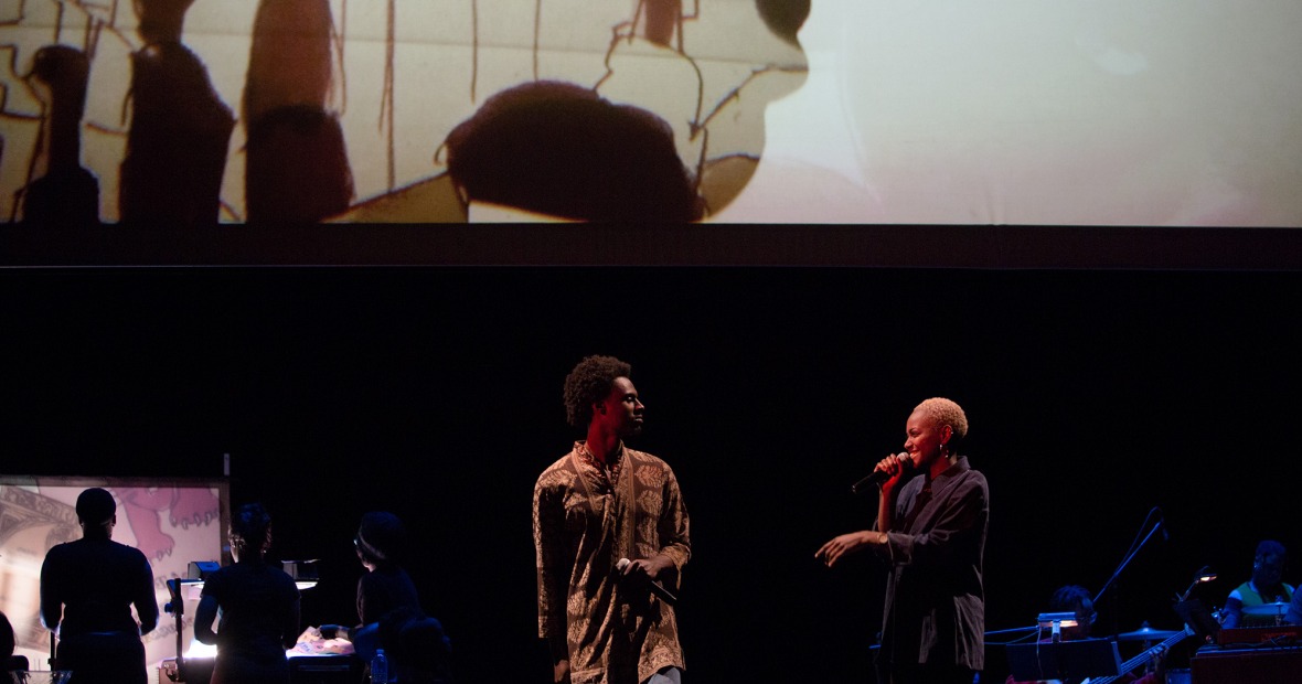 Manual Cinema performs No Blue Memories: The Life of Gwendolyn Brooks