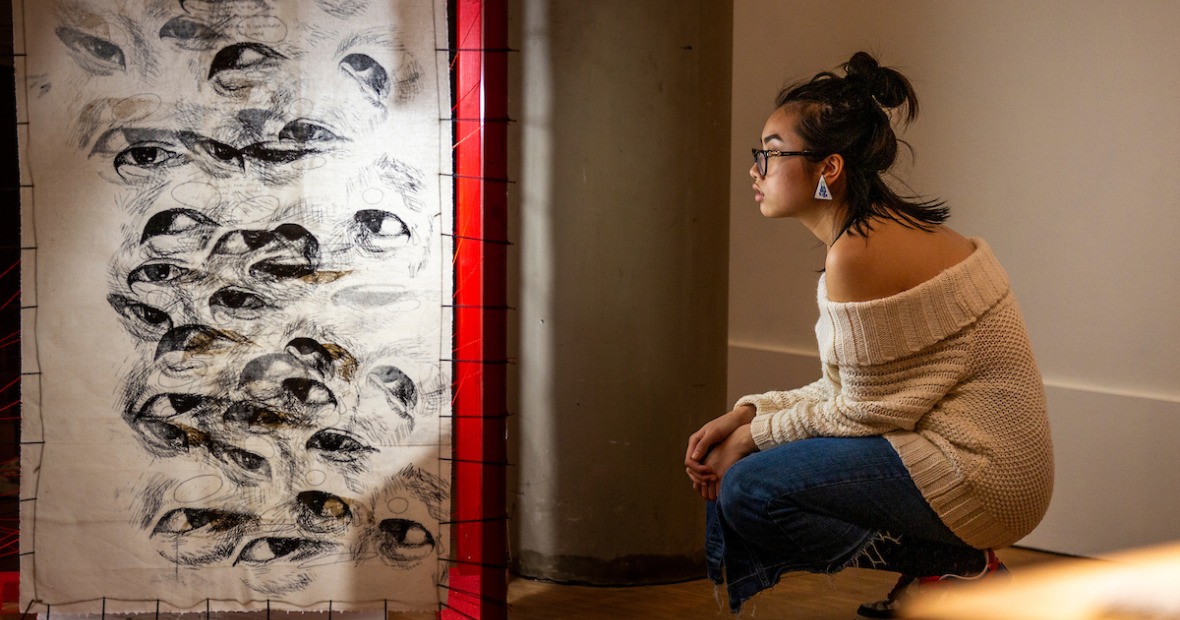 Exploring art in the Grinnell Museum of Art