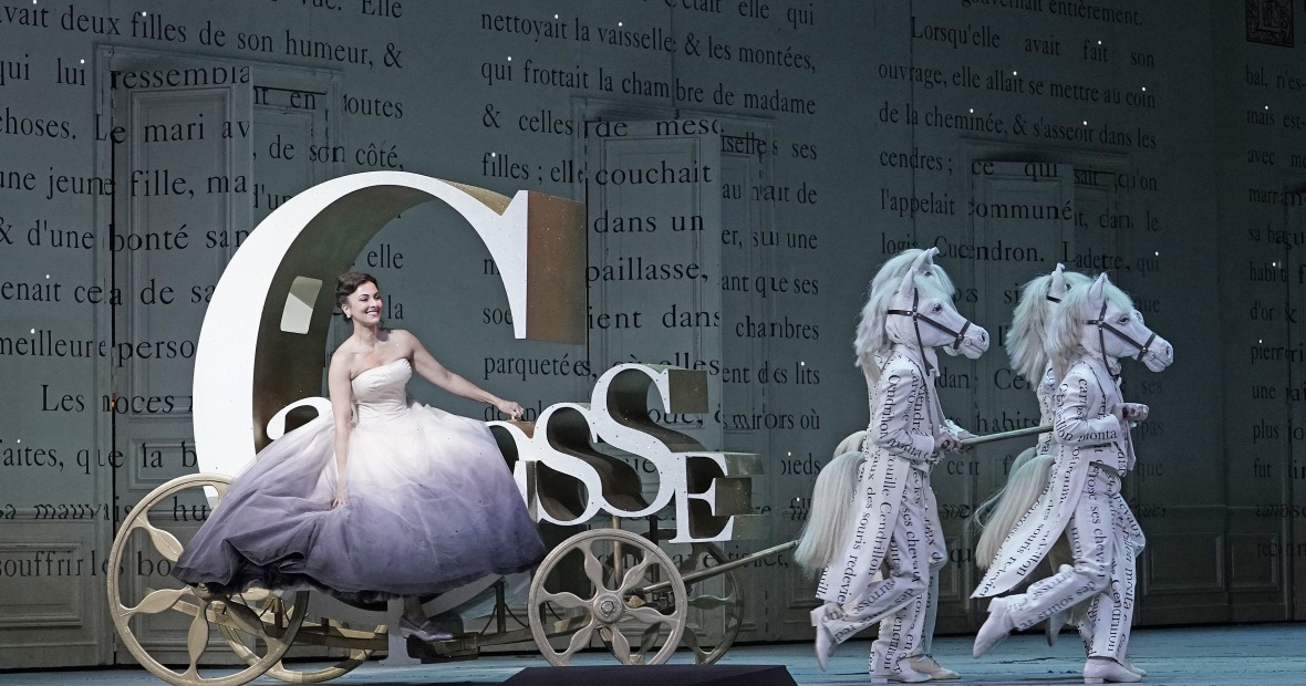 Isabel Leonard in the title role of Massenet’s “Cinderella.” Photo: Karen Almond / Met Opera