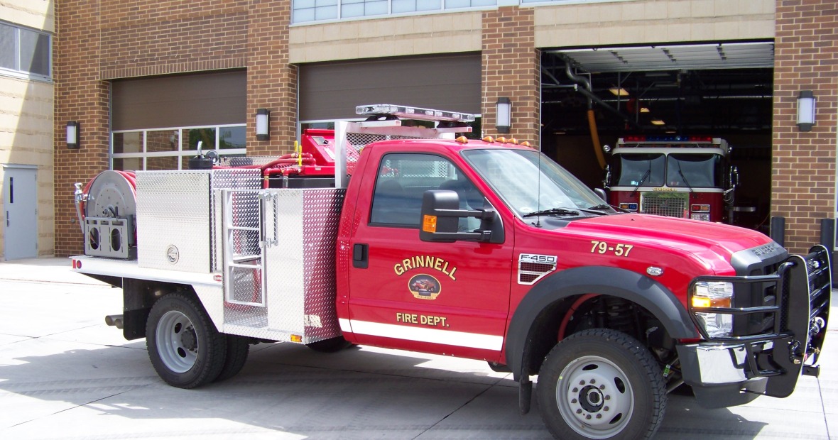 Grinnell Fire Dept Truck
