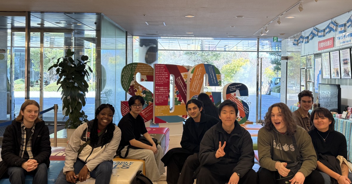 JPN 398 students at JICA