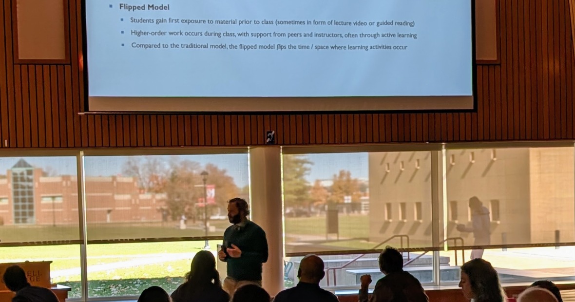 traditional vs. flipped models for learning