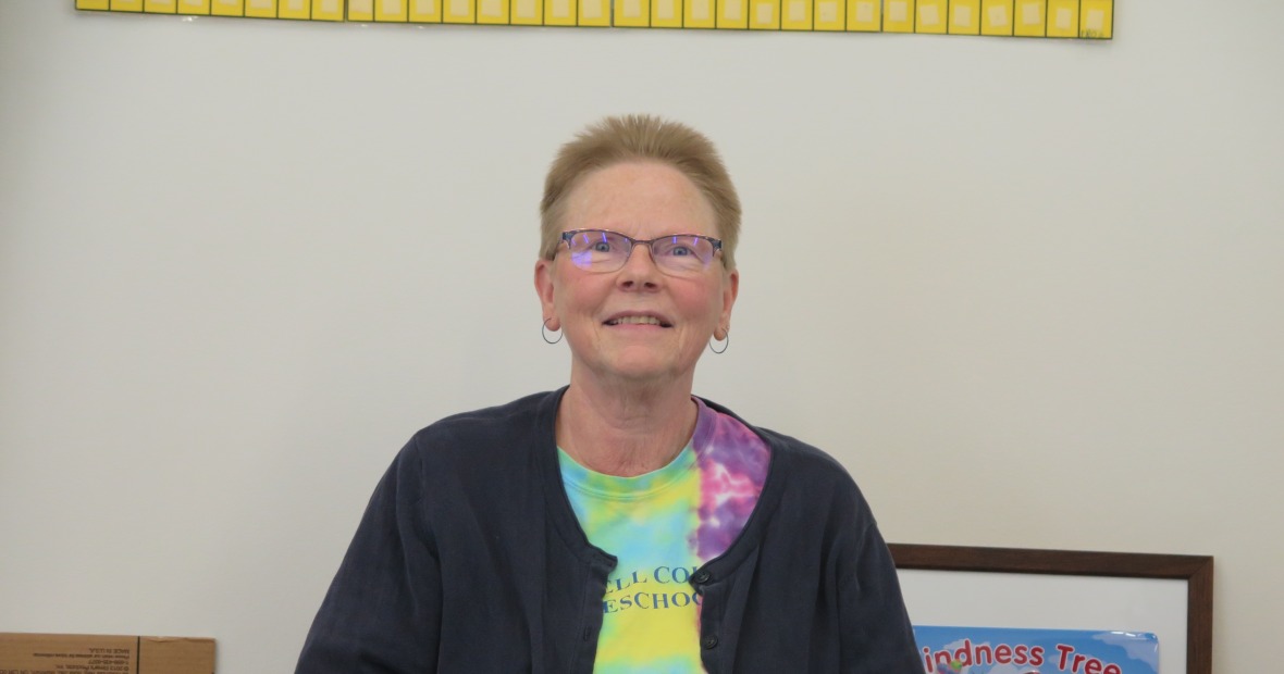 Karen Veerhusen-Langerud, director and lead teacher of the Grinnell College Preschool Lab