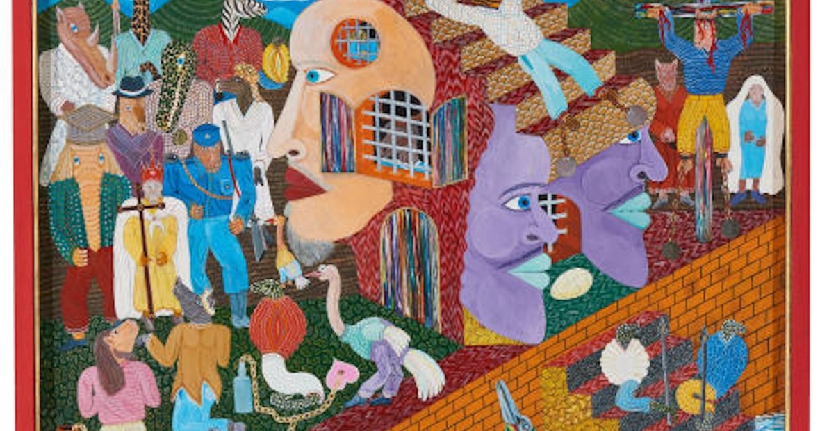 Crucifixion by Frank Zepherin, 1986