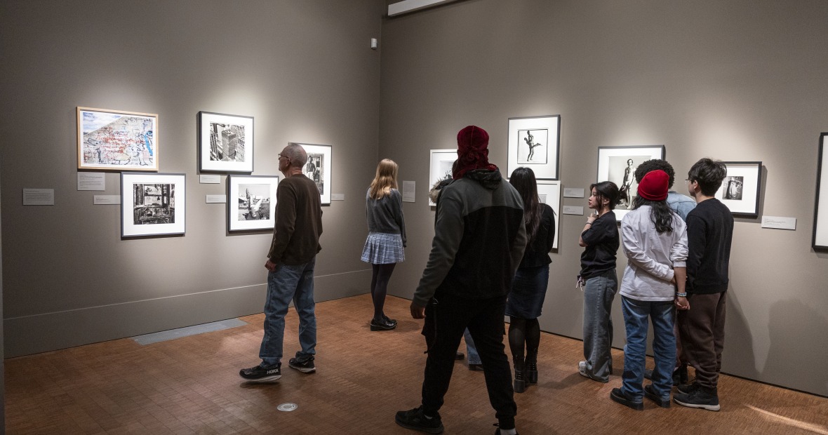 The student-curated Rhizomatic Intimacies exhibit opened at the Grinnell College Museum of Art on Jan. 22.