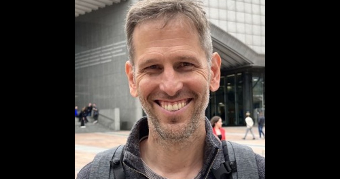 Jonathan Larson, a white man with short graying hair