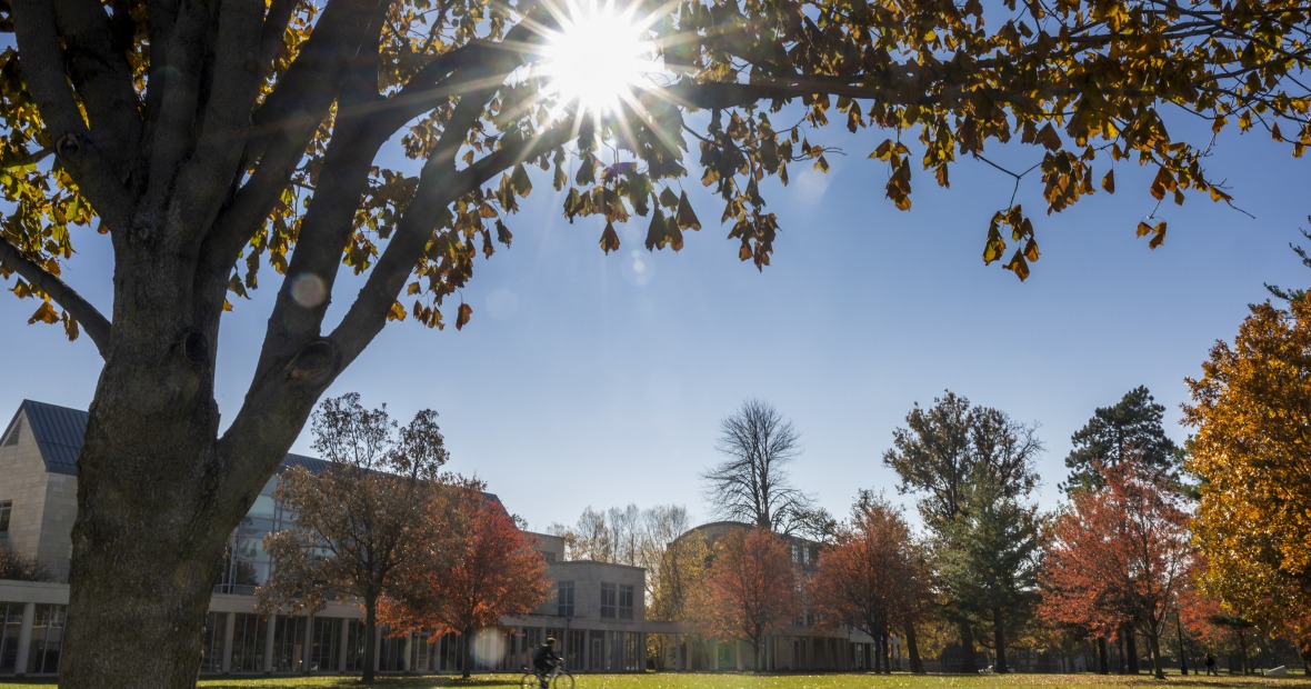 Grinnell College north campus. 