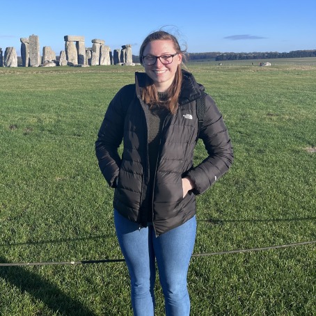 Amy Rinehard ’25 smiles for a headshot