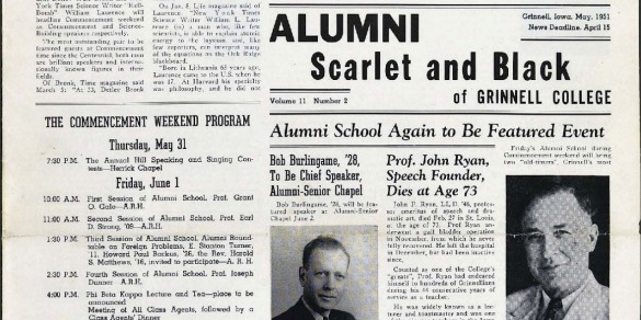 Archived Scarlet and Black student newspaper