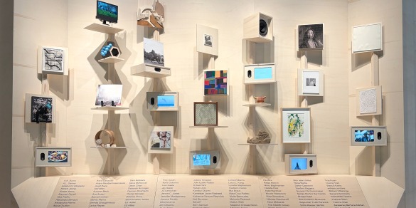 Installation view of Chimera, 2026. Presentation by Denniston Hill in the 61st International Art Exhibition of La Biennale di Venezia — In Minor Keys, curated by Koyo Kouoh. Courtesy of ©Villalongo Studio LLC and Susan Inglett Gallery, NYC.