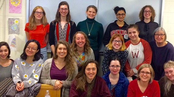 Members of the Women and Gender Minorities in Physics group