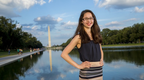 Allison Wong ’12 in Washington, D.C.