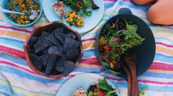 Picture of salad picnic 