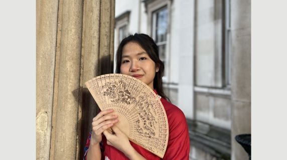 Phuong Tran smiles for a photo