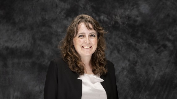 Headshot of Jane Mertens, Staff Council Chair