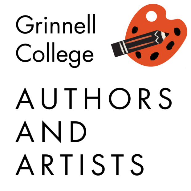 Grinnell College Authors and Artists with palette and pencil