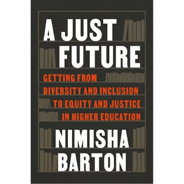 Cover of a just future by Nimisha Barton