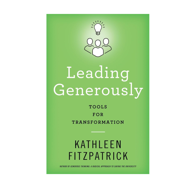 Leading Generously Book Cover