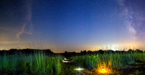 Night sky at CERA
