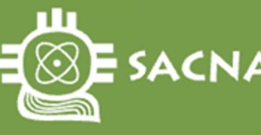 Logo White text on green background reads SACNAS next to a symbol