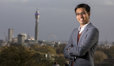 Raghav Malik in London