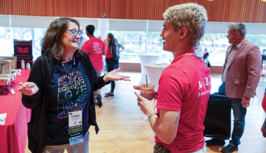 Debbie Gottschalk and Jasiah Villalta in JRC 101