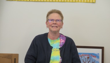 Karen Veerhusen-Langerud, director and lead teacher of the Grinnell College Preschool Lab