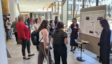 Grinnell’s Avajane Lei and Julia Ghoria present research conducted with Prof. Laura Ng on the 1885 Rock Springs Chinatown Massacre.
