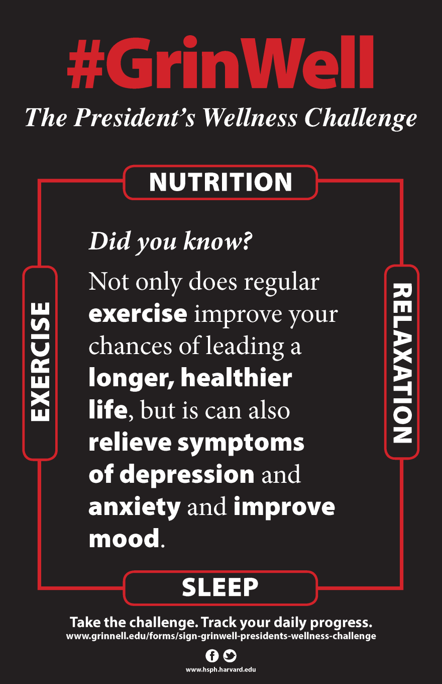 Poster: Exercise and mental health