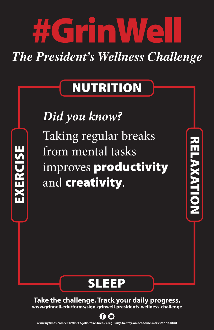 Poster: take a break