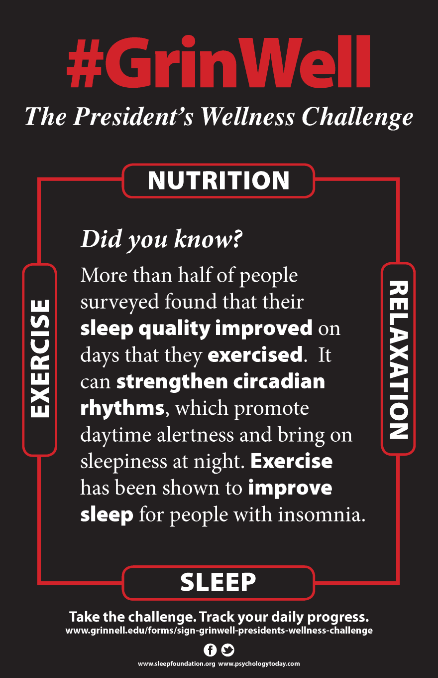 Poster: Exercise improves sleep