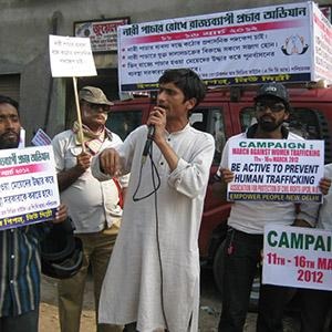 Shafiq R. Khan at EMPOWER PEOPLE protest
