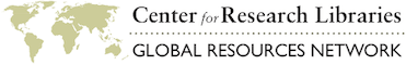 Center for Research Libraries Global Resources Network logo